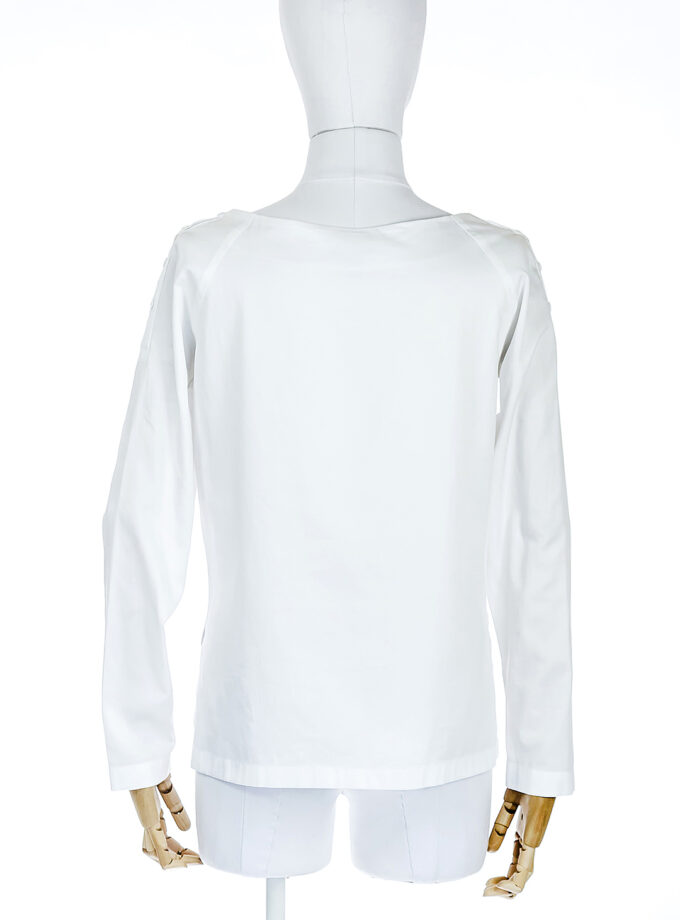 Cămașă din poplin cu crapatură