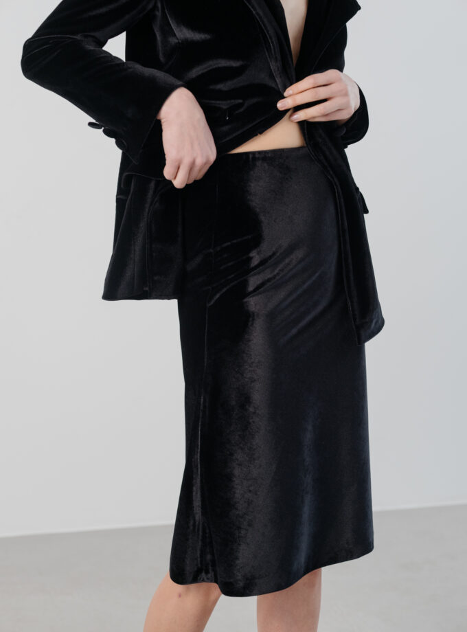 Fustă Catifea Elastică