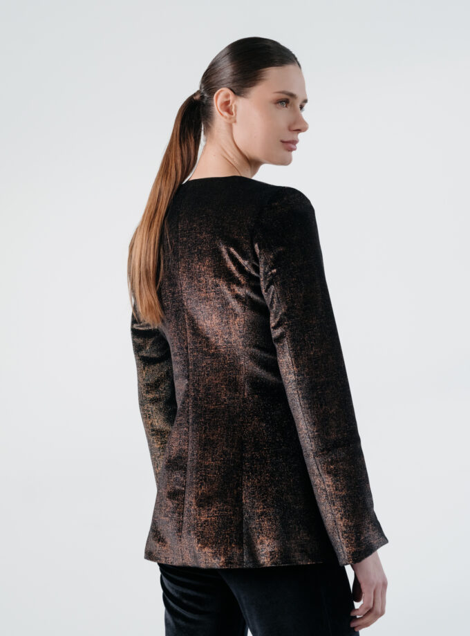 Sacou Cambrat Din Catifea