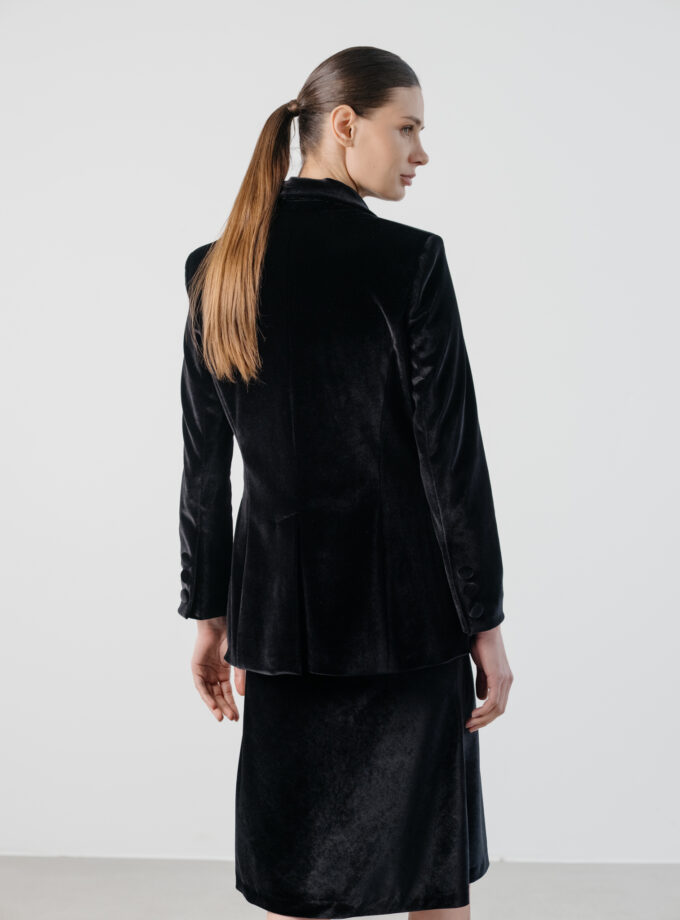 Sacou Catifea Neagră